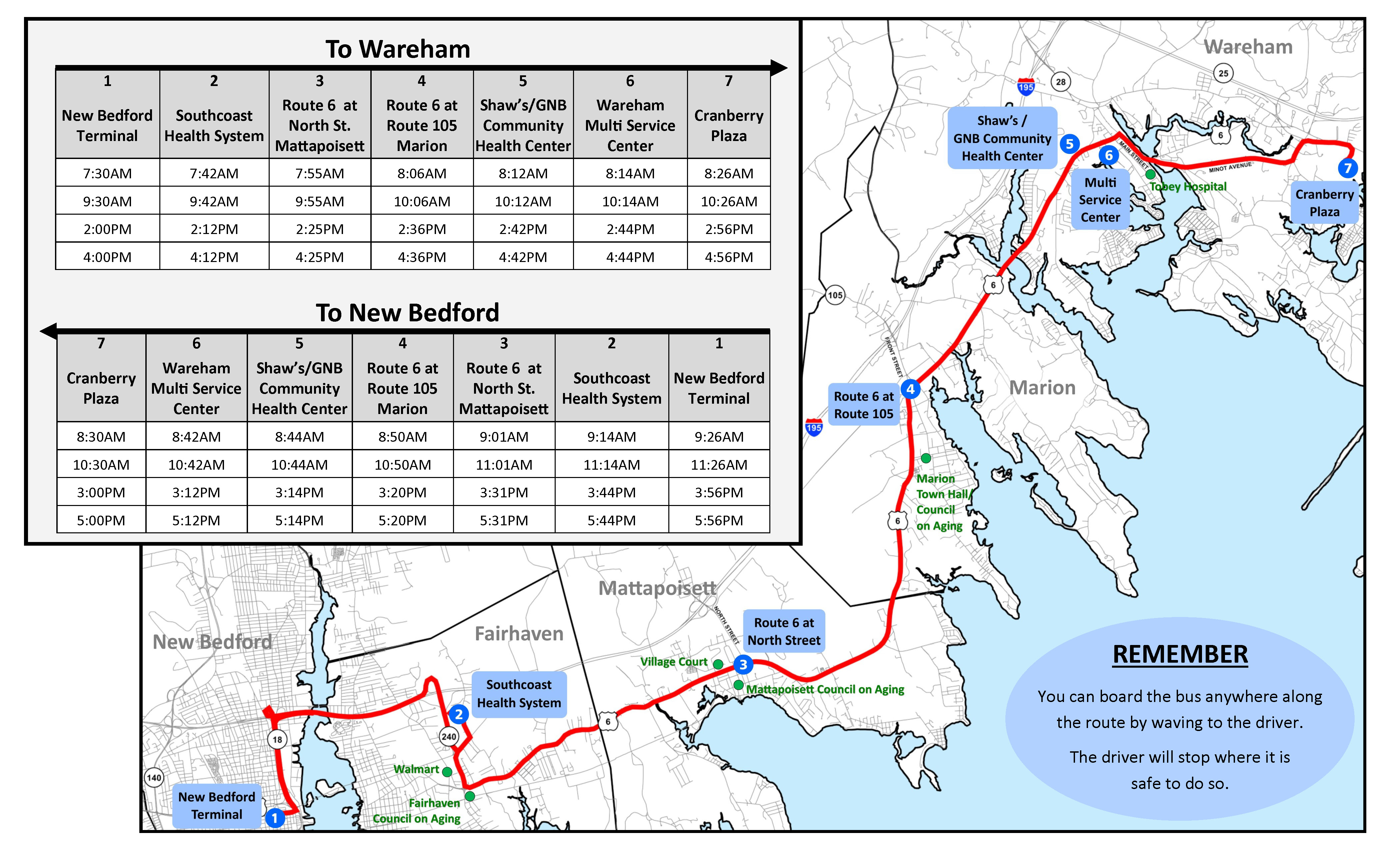 Wareham-New Bedford Connection Schedule final 2_Page_1