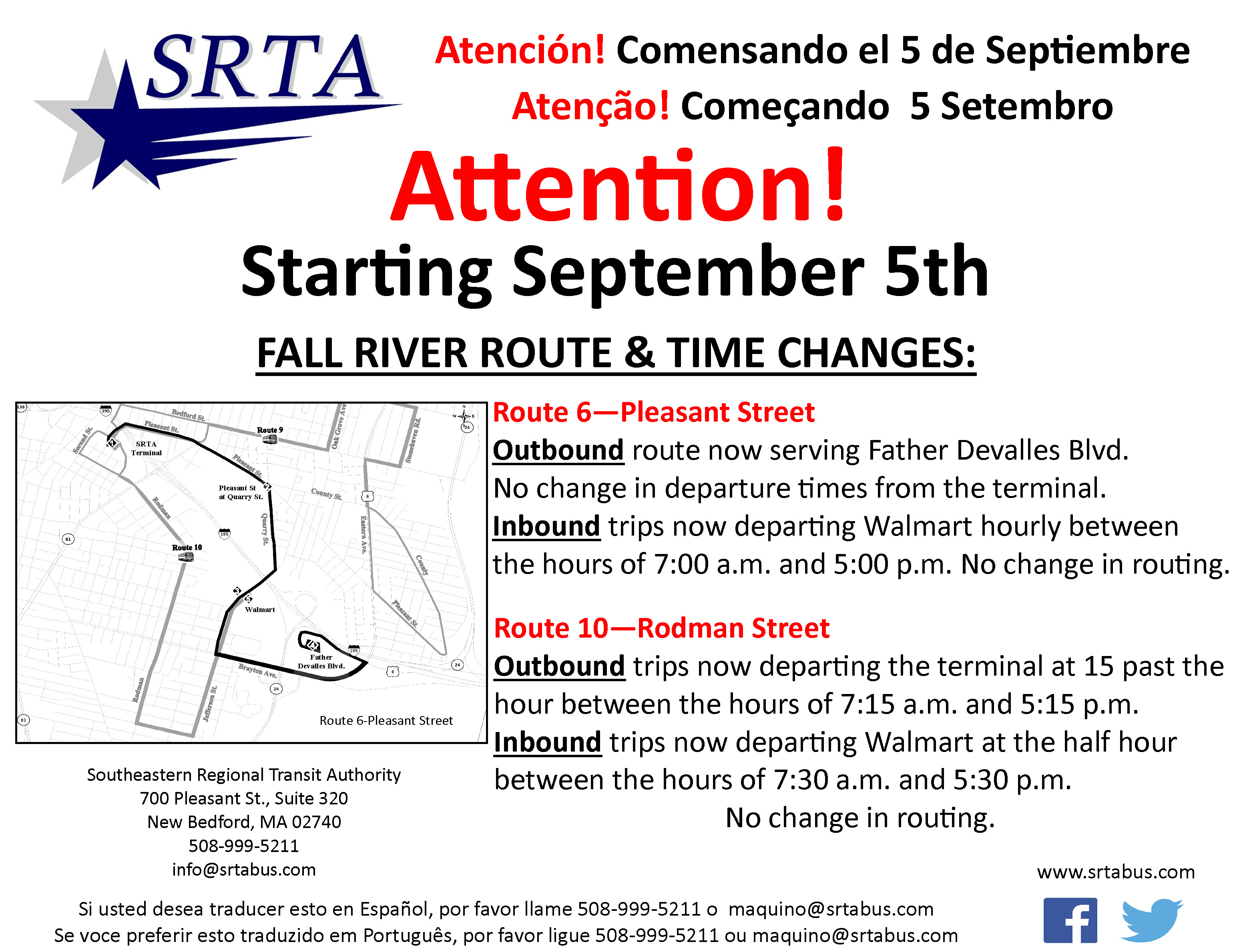 flyer for fr 6 and 10 time and route changes (002)